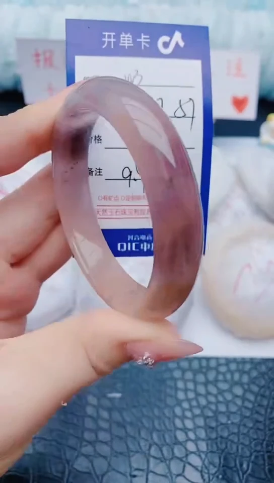 石英质玉手镯未镶嵌w3+55-56