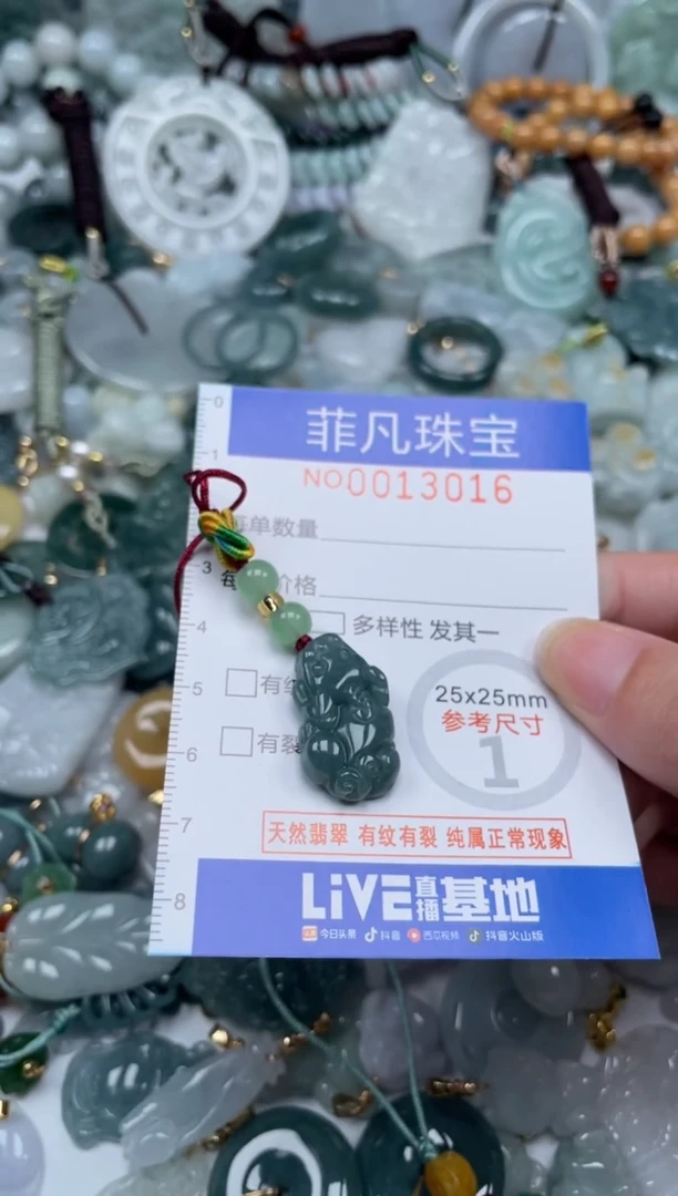 颈饰未镶嵌翡翠13016