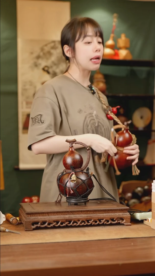 230号精品天然大漆酒葫芦一物一拍~