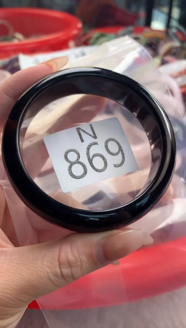 水晶珠宝半成品未镶嵌水晶手镯869-60