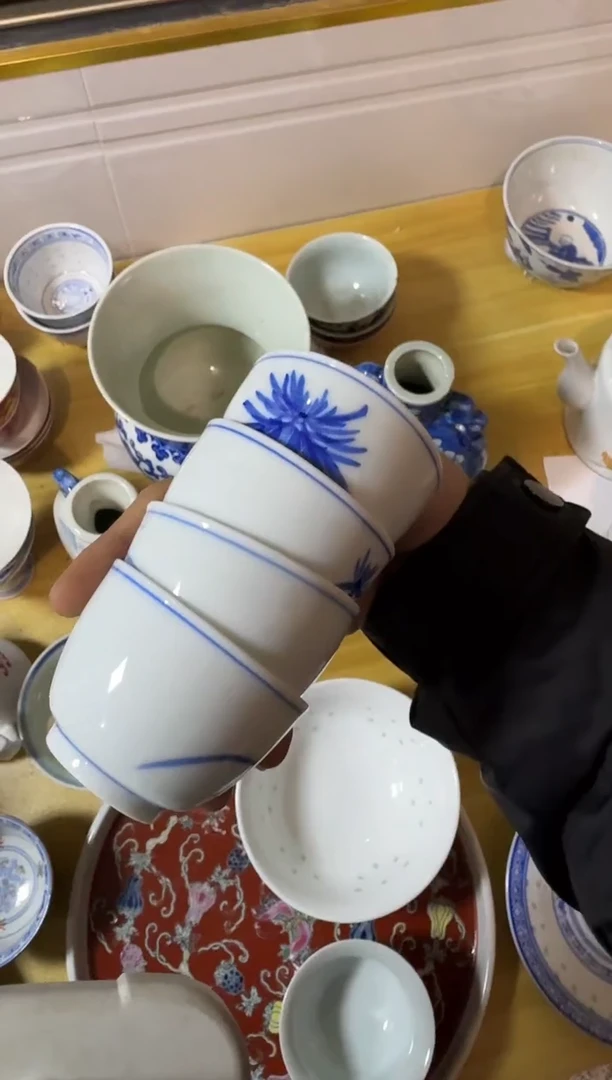 景德镇手绘陶瓷，全部清仓