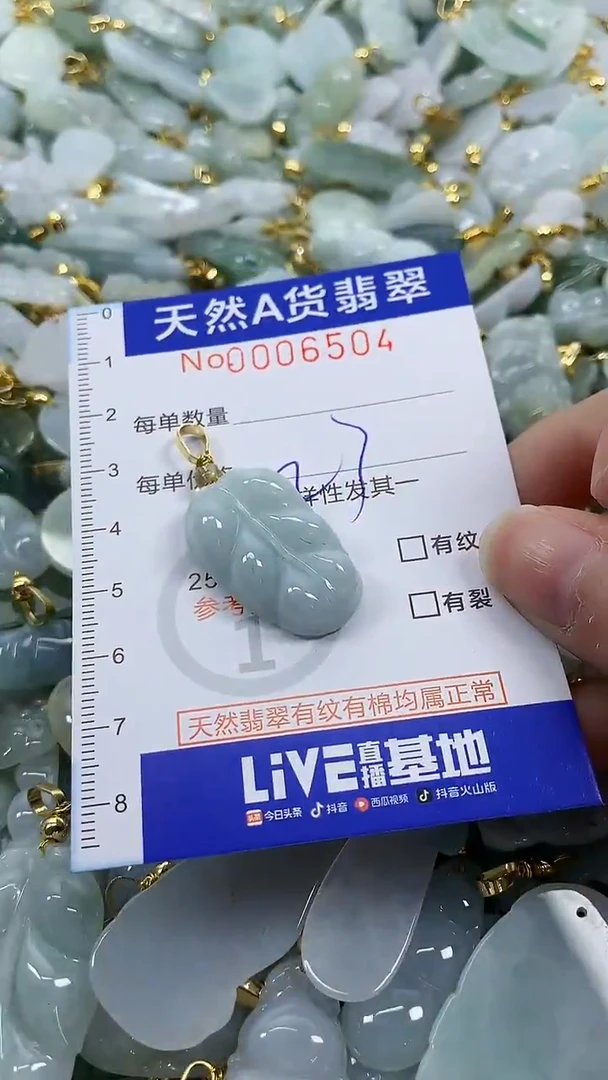 颈饰未镶嵌翡翠纯天然货a翡翠