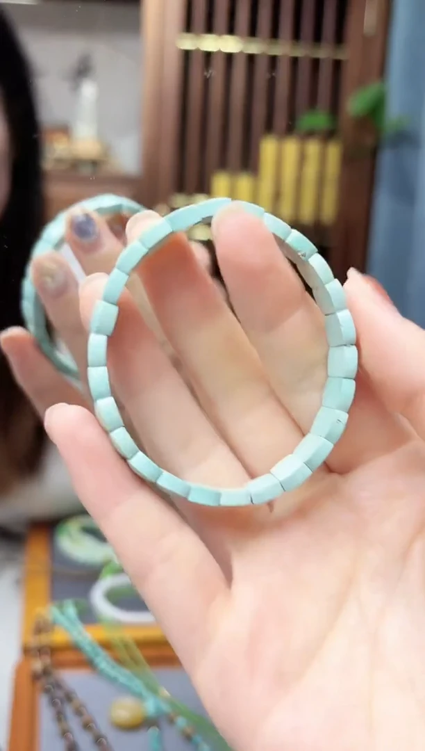 未镶嵌绿松石挂件松石手牌XZYW