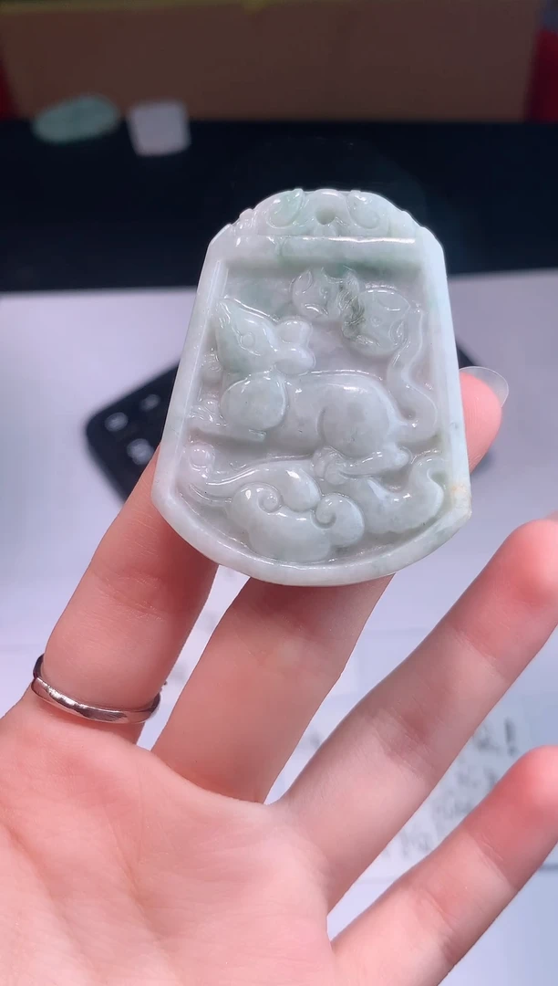 颈饰未镶嵌翡翠0芹0翡翠珠宝728