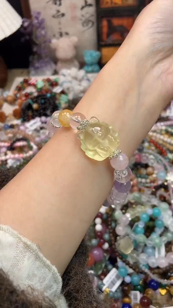 未镶嵌手链水晶363