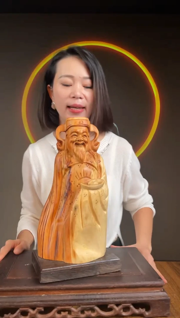 柏木（崖柏）手工摆件,先抢先得! 编号:161