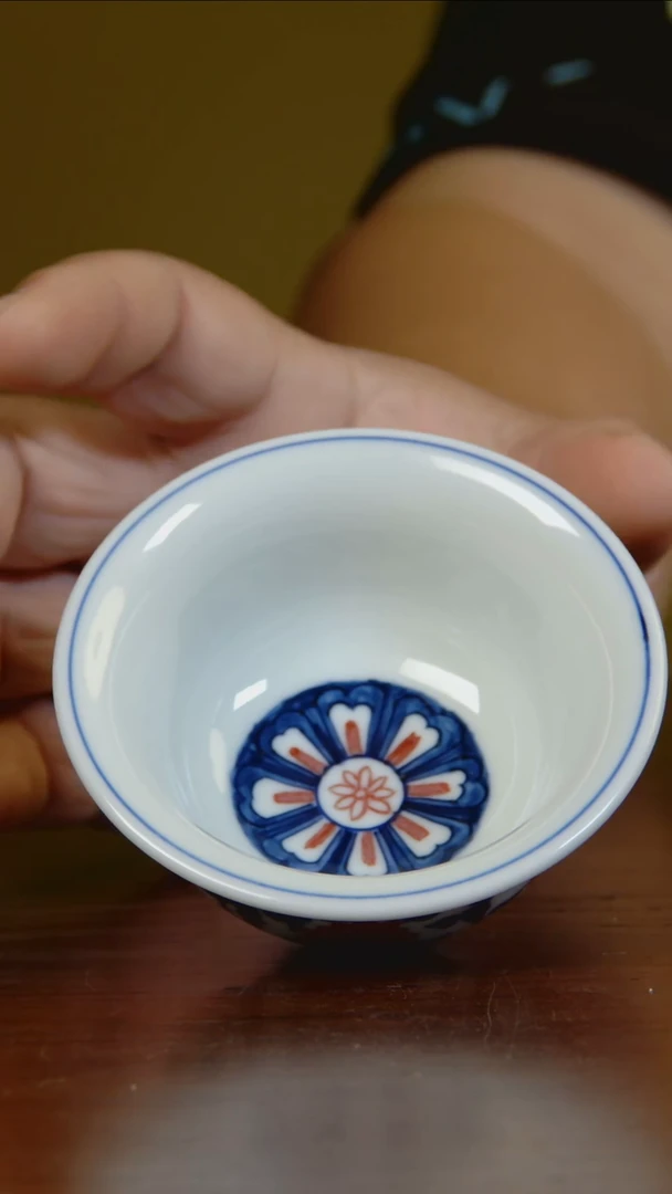 杯手工手绘杯杯很美丽