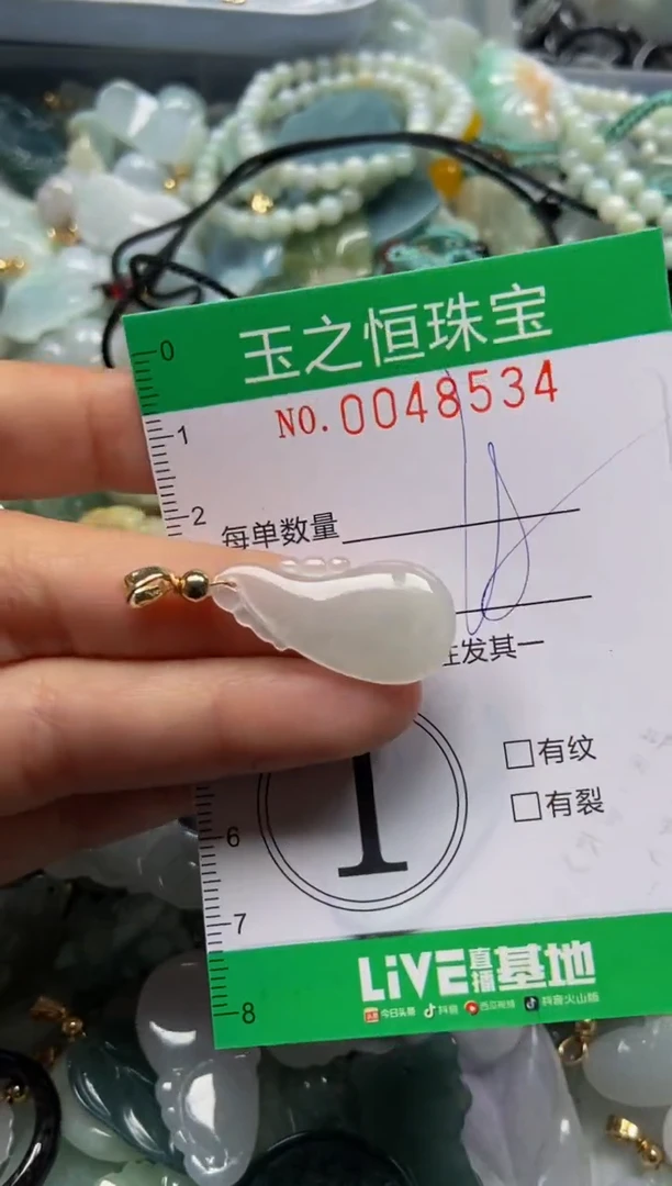 【闪购商品】翡翠颈饰未镶嵌闪购0048534