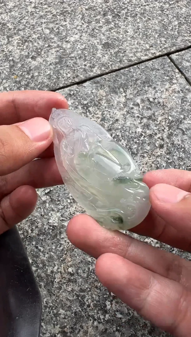 未镶嵌定制翡翠观音