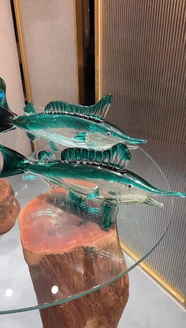 琉璃巴比特美学 一组剑鱼