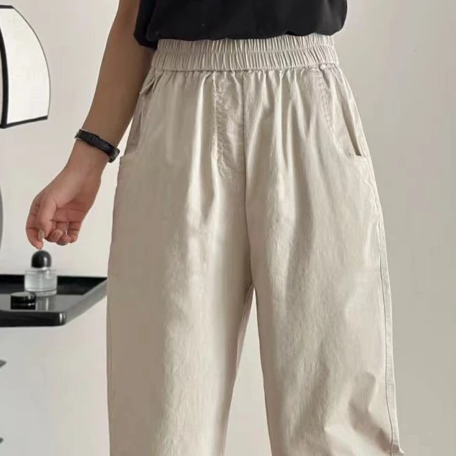 女士休闲百直筒女士裤    孤品不支持退换货，考虑清楚再拍