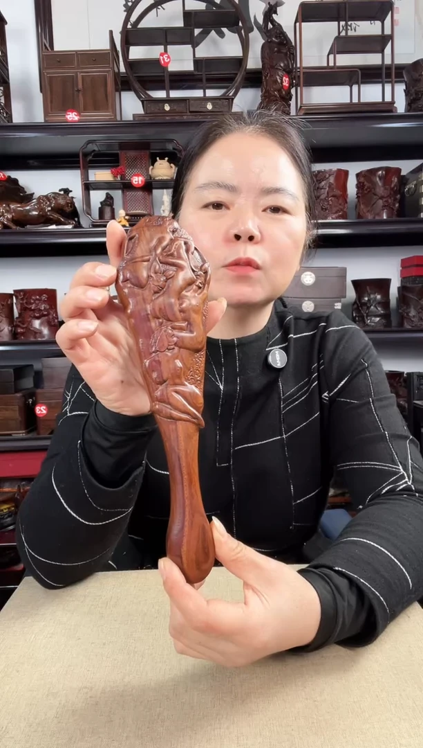 木捶背老李红木工艺品