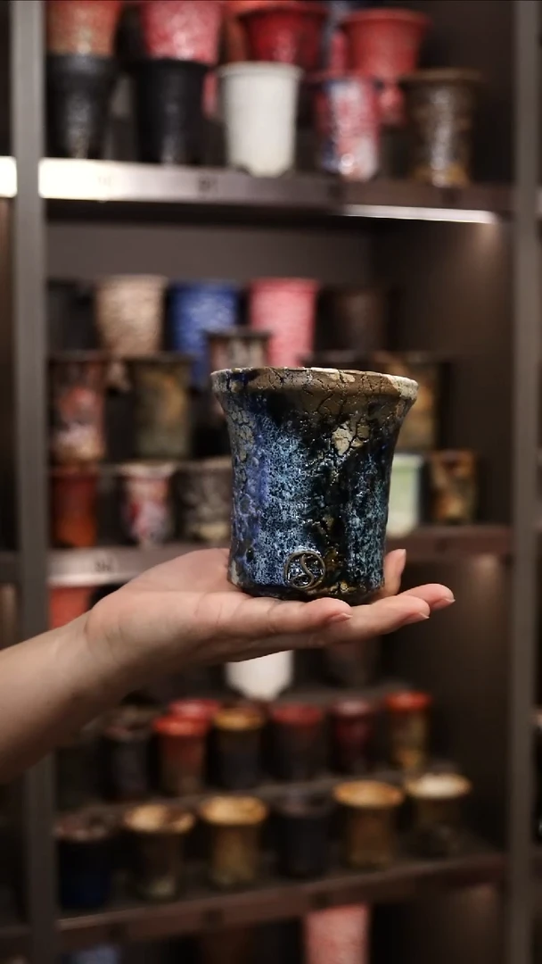 K*M泰国进口手工花盆个性创意花盆