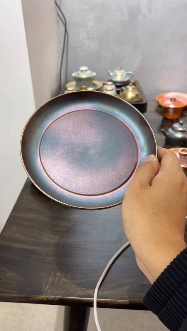 瓷片88柴房陶瓷柴烧壶承