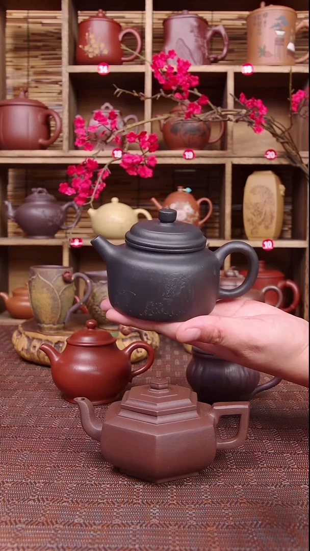 茶壶紫砂宜兴紫砂壶泥为媒紫砂