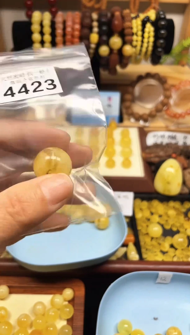 裸石蜜蜡未镶嵌蜜蜡纯天然飘花无镶嵌