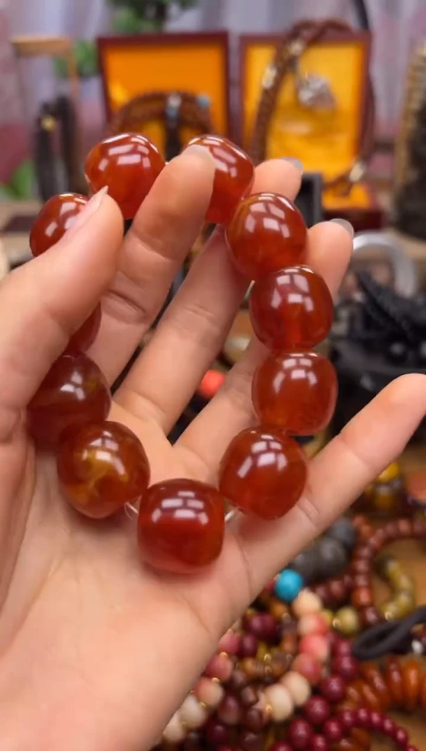 未镶嵌颈饰蜜蜡所见即所得所见即所得