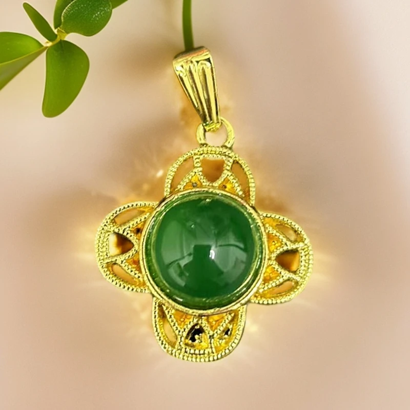 千禧珠宝四叶草吊坠