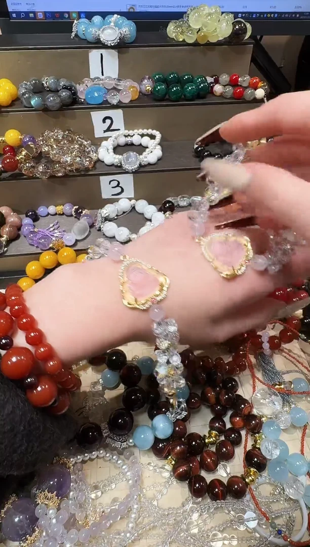 未镶嵌手串水晶多样发一