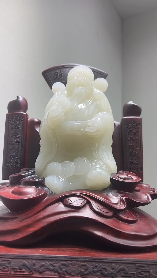 未镶嵌和田玉把件摆件