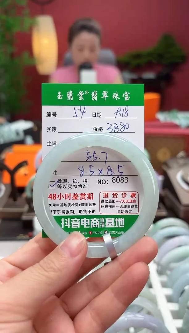 未镶嵌手镯翡翠翡翠54