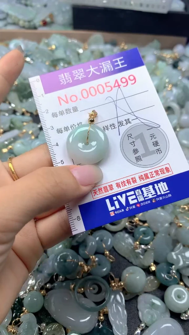 颈饰未镶嵌翡翠5499