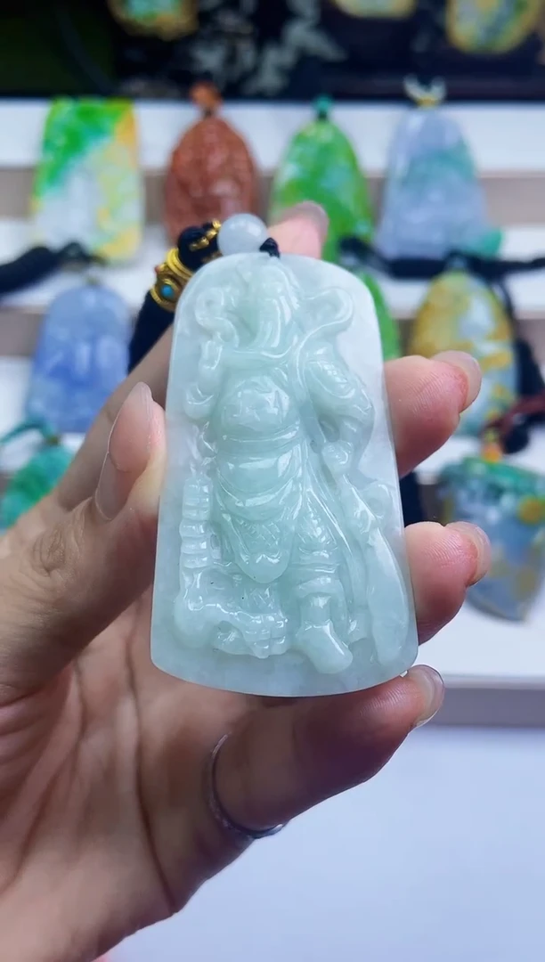 颈饰未镶嵌翡翠翡翠A货