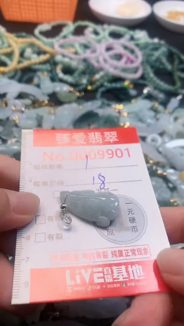 颈饰未镶嵌翡翠9901