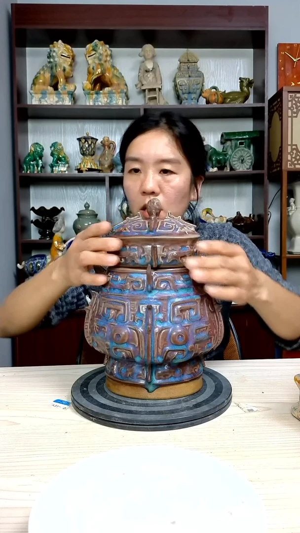 经典微瑕疵介意勿拍复古风格瓷器