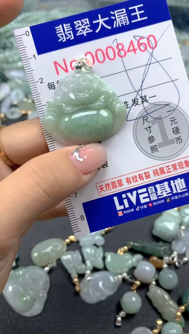 颈饰未镶嵌翡翠8460