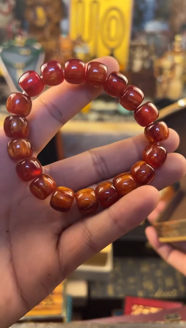 滴血莲花菩提手串所见即所得