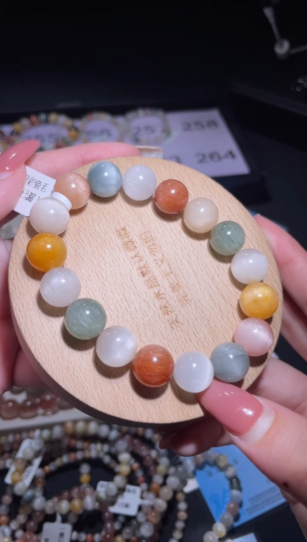 未镶嵌手链水晶258号多样性发一X 12+