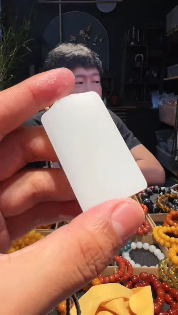 和田玉未镶嵌吊坠(不含链)挂件55