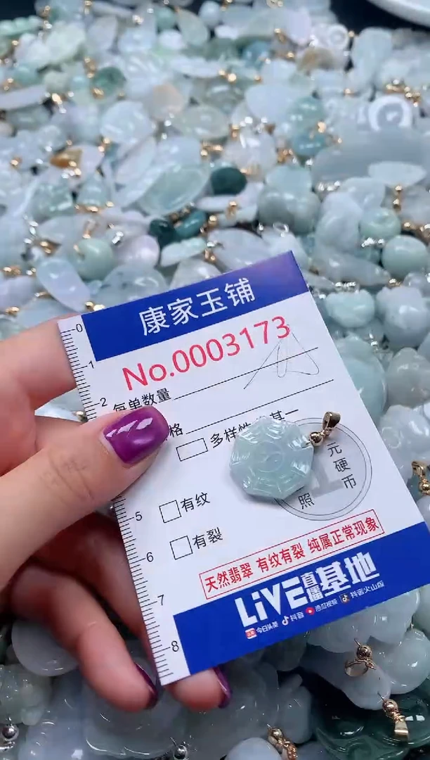 颈饰未镶嵌翡翠3173