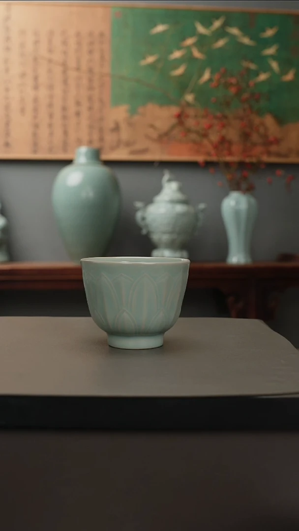 原产地原矿    莲瓣杯