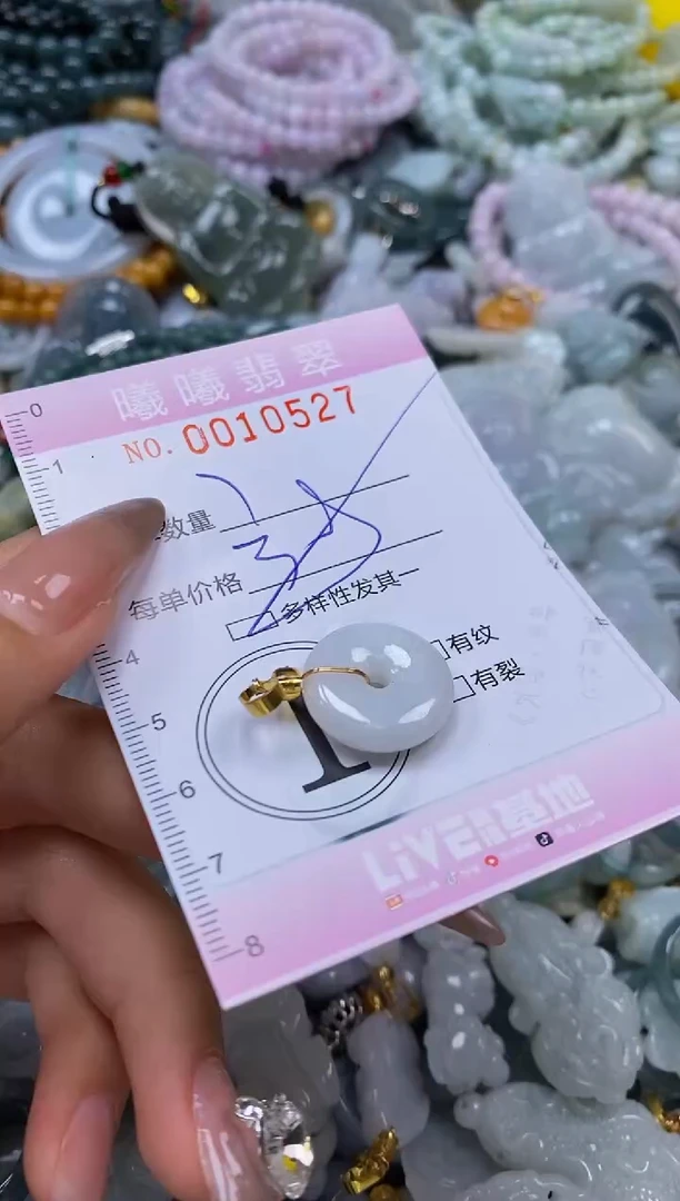 翡翠未镶嵌颈饰闪购0010527多样性发其一