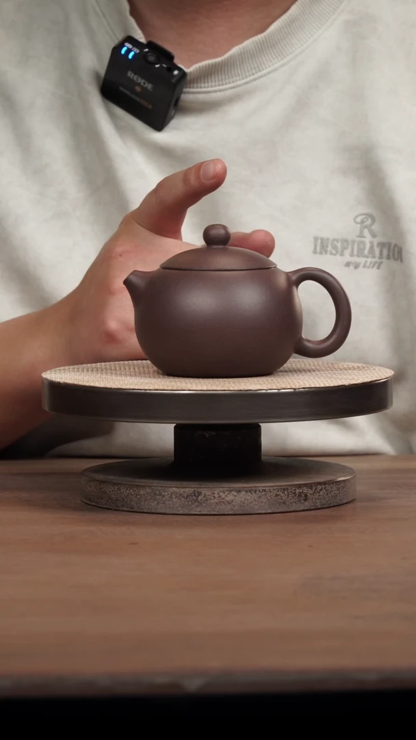 茶壶紫砂紫泥西施