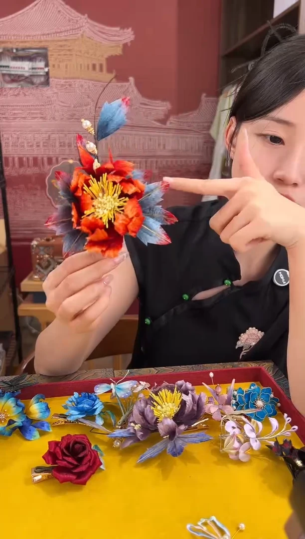 刺绣苏绣世家非遗手工（耳环）