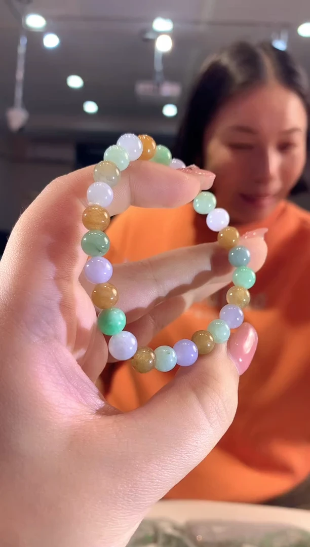 【闪购商品】翡翠手串未镶嵌350 hlj时尚