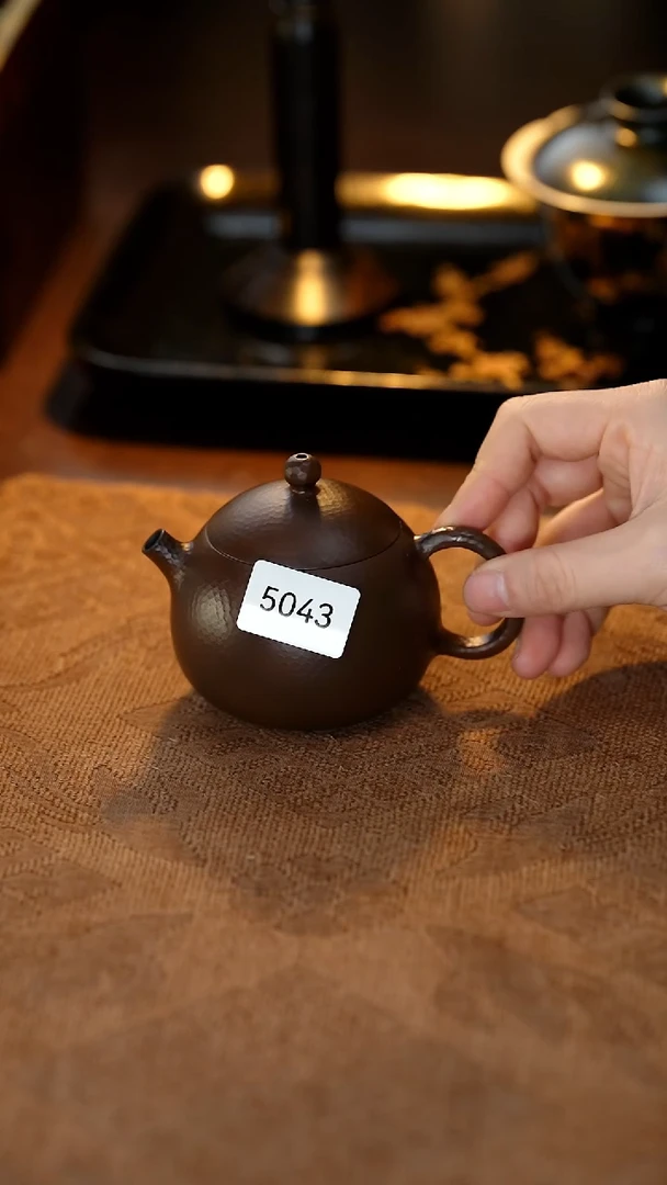 【闪购商品】雲梦茶器紫陶小壶5043