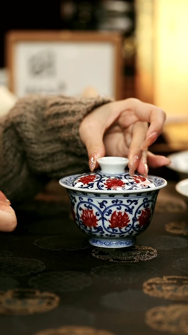 陶瓷手工手绘茶器62