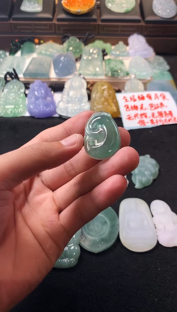 未镶嵌定制翡翠迷**师5044毛货不退不换