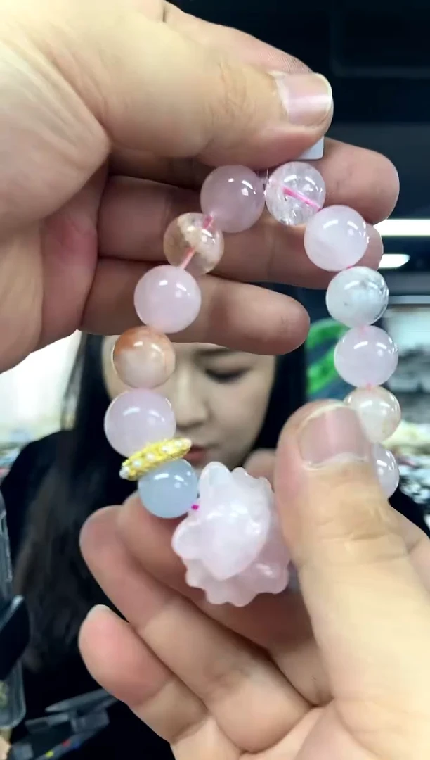 未镶嵌手串水晶多样性发其一颜色微差