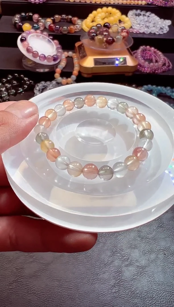 水晶手链未镶嵌水晶85