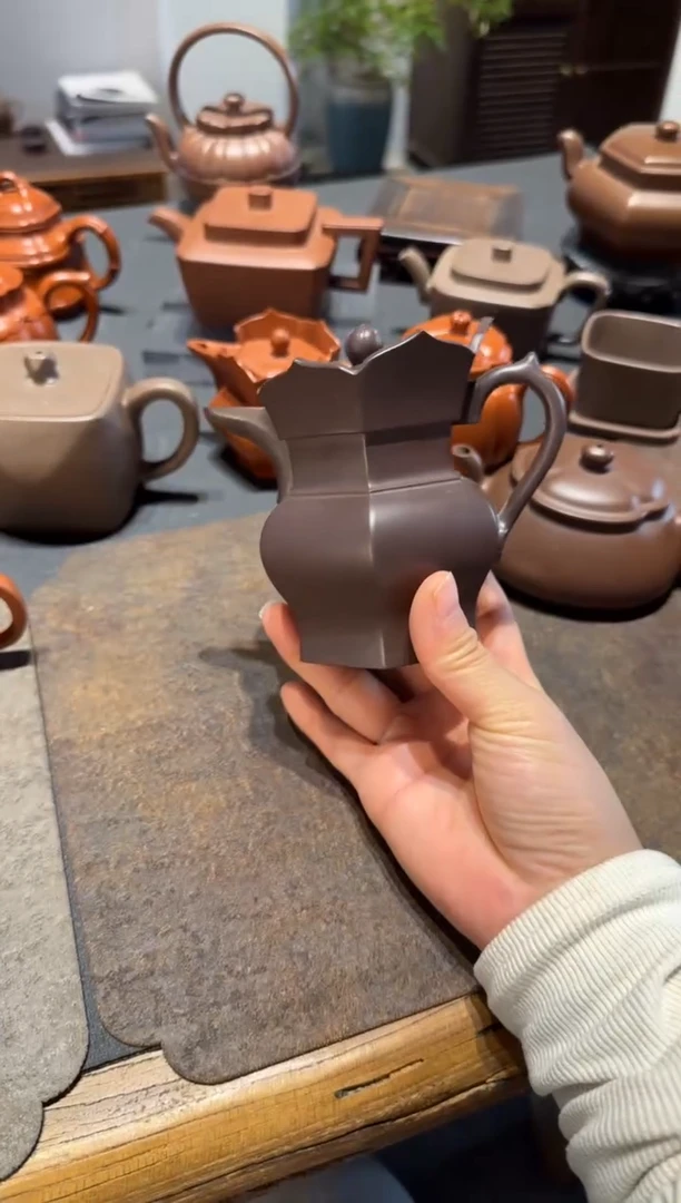 【闪购商品】紫砂茶壶大彬僧帽 光板