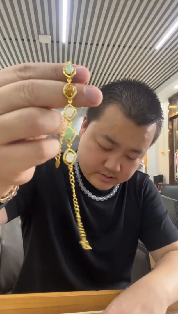 未镶嵌手链翡翠手链