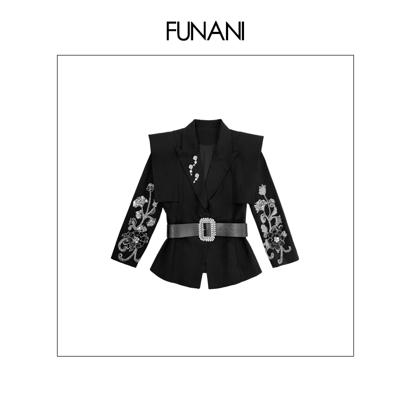 【FUNANI】 轻奢法式高级感重工原创设计感 外套 XG2530305A