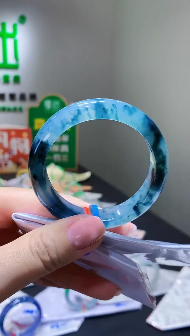 未镶嵌手镯翡翠k5天然A货缅甸翡翠54总价8.5万定金2万