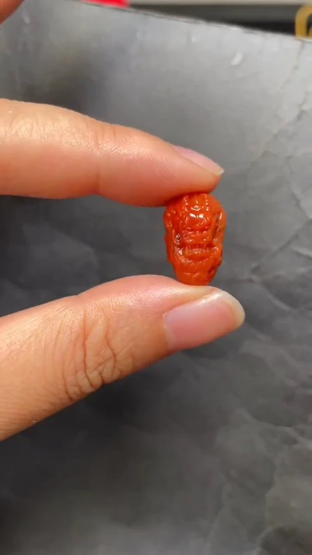 未镶嵌35南红玛瑙三通