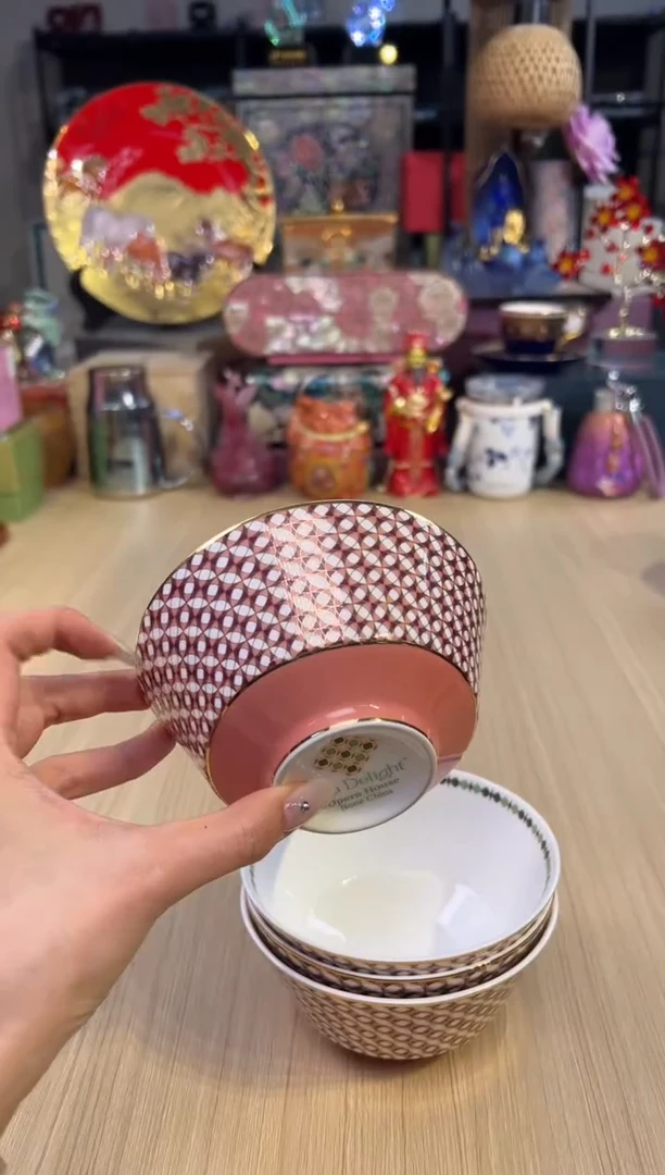 216歌剧院饭碗套四（粉）